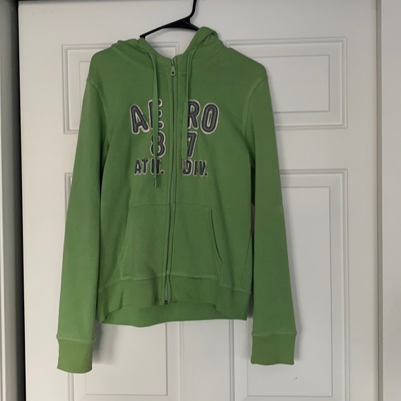 Aeropostale Green Hoodie - Picture 1 of 5